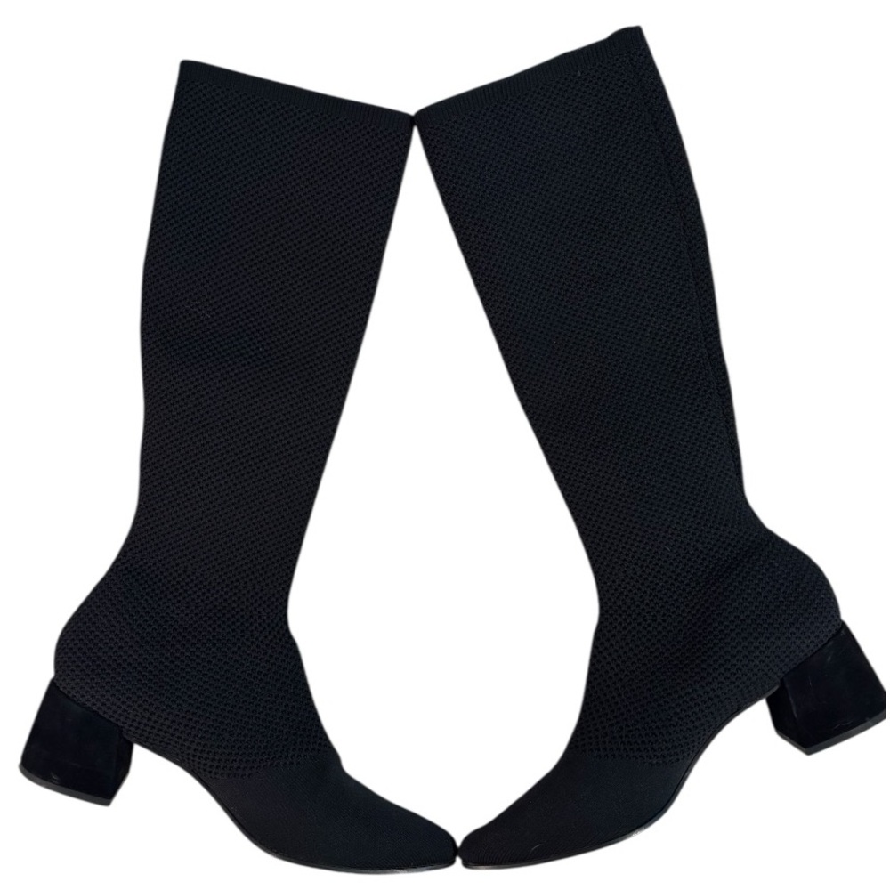Eileen Fisher Innis Stretch Knit Boot - Picture 3 of 6